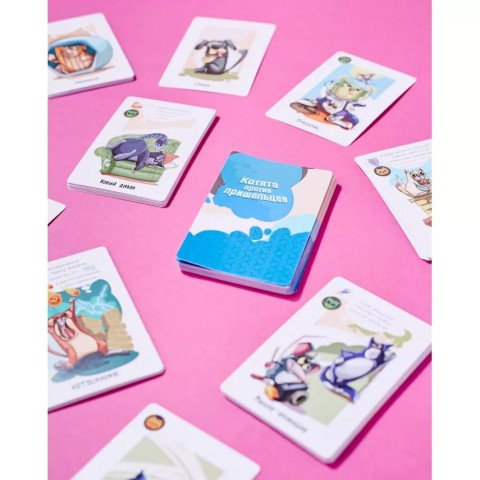 Настільна гра "Коти проти Прибульців" Bombat 800385 рус