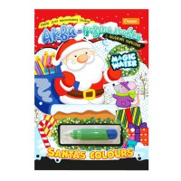 Дитяча аква-розмальовка з водним маркером "Hello Christmas" НТ-43-02