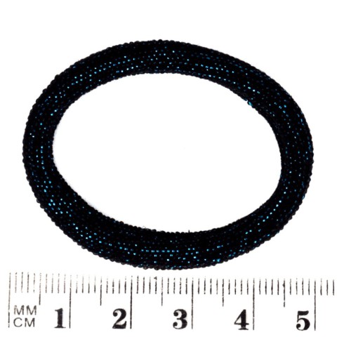 Резинки для волосся Кольорова з блиском-1 0307-1113-1, 50 шт