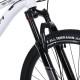 Велосипед SKD75 MTB 2605-2, 26 дюймів, сталева рама 16 Sunrun 24SP білий
