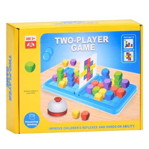 Настільна гра "Кубики" 5236 кубики 50 шт, дзвінок, картки 30 шт