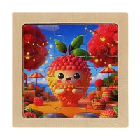 Дитячий дерев'яний пазл-вкладиш "Кивано" MD 1506-26, 9 елементів