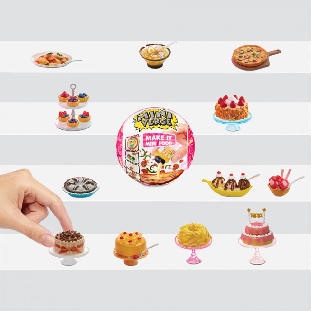 Ігровий набір для творчості Створи вечерю MGA's Miniverse 591825 серії "Mini Food"