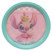 Дитячий набір алмазна мозаїка "Стіч" YK-6532-15(Turquoise)