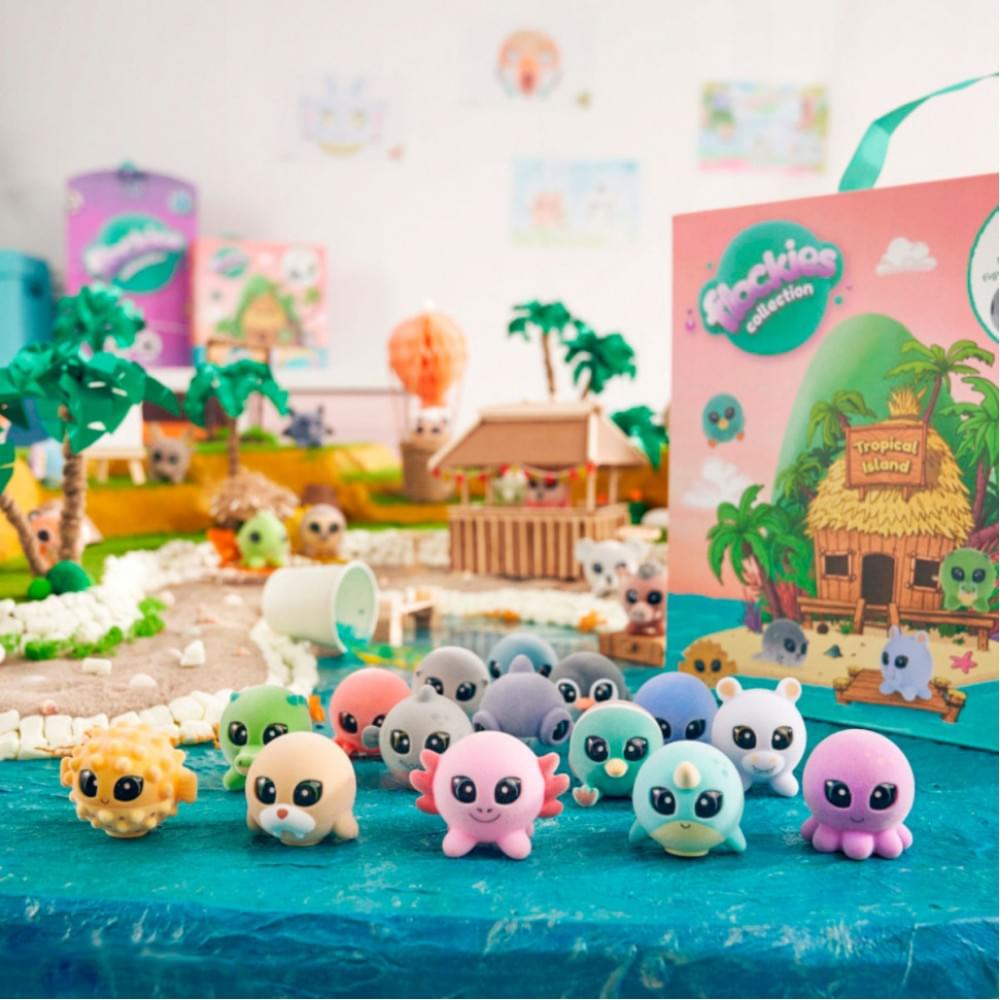 Колекційна іграшка-фігурка Краб Карлос Flockies S2 FLO0414