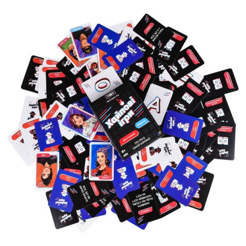 Настільна гра "Хайпові ігри 3 в 1" 30946 інструкція, гральні картки