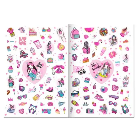 Дитяча розмальовка "Girls' Lifestyle" РМ-88-03 серія "Dream & Style"