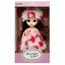 Дитяча іграшкова лялька 1361-10 шарнірна, розмір 15 см