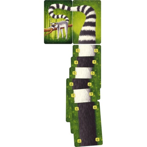 Карткова гра "Лемурячі хвости" ЛХ001UA 80 карток