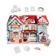 Пазл дитячий фігурний "Котячий дім" (ПСД248) PSD248, 88 елементів