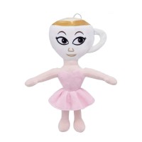 Дитяча м'яка іграшка "Ballerina Cappuccino" ZB-1206-4 серії Tralalero Tralala