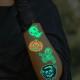 Набір дитячих тимчасових тату "Halloween glow" kids-tatto-halloween-glow-set-1