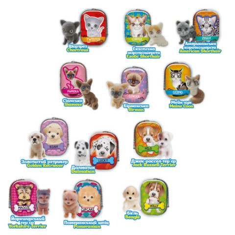 Фігурка-сюрприз "Няв-гав команда" PC062, 1х1х2 см, серія "Puppy Club"