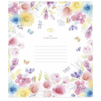 Зошит учнівський "Tender Garden" 024-3378L-5 в лінію, 24 аркуша