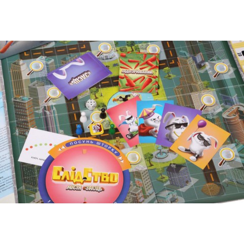 Настільна гра Слідство. Місія "Заєць" Arial 911593 укр. мовою