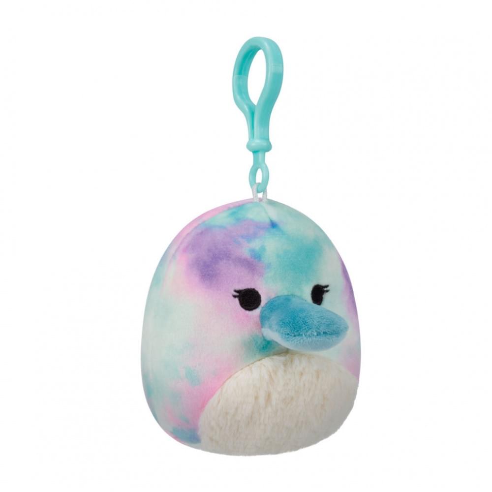 М'яка іграшка на кліпсі Уткобор Бріндал Squishmallows SQCP00215, 9 см