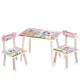 Дитячий столик M 501-26 стільниця 60 х 40 см, 2 стільчики