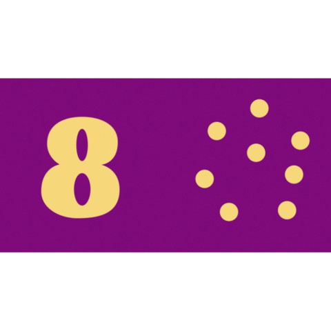 Розвиваючі пазли-половинки "Рахуємо точки" 975001 з'єднуємо цифри