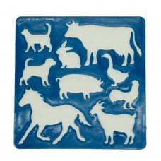 Трафарет дитячий "Тварини домашні" AS-0254