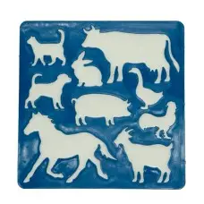 Трафарет дитячий "Тварини домашні" AS-0254