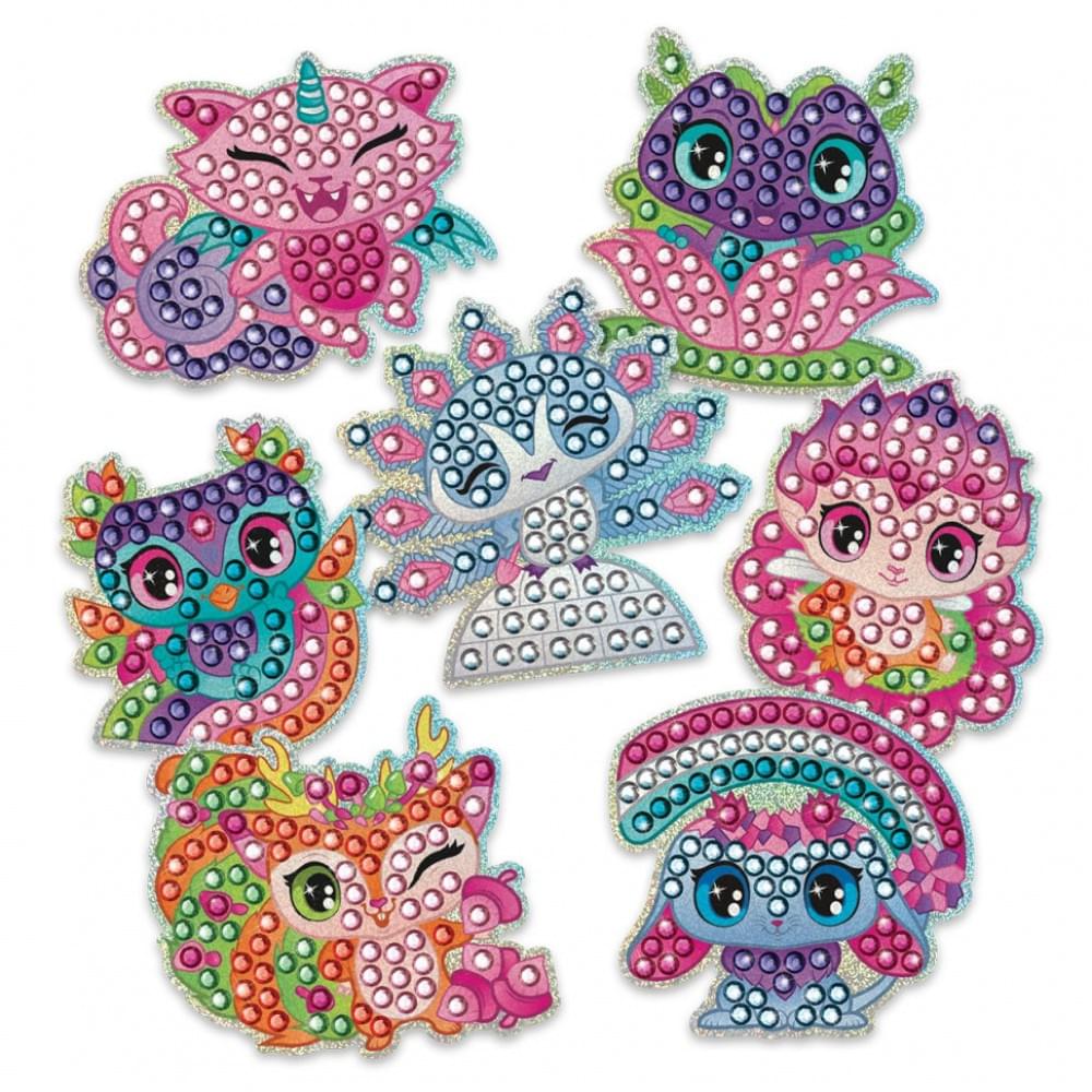 Набір для створення стікерів Космічні вихованці Nebulous Stars 11023 з алмазною мозаїкою