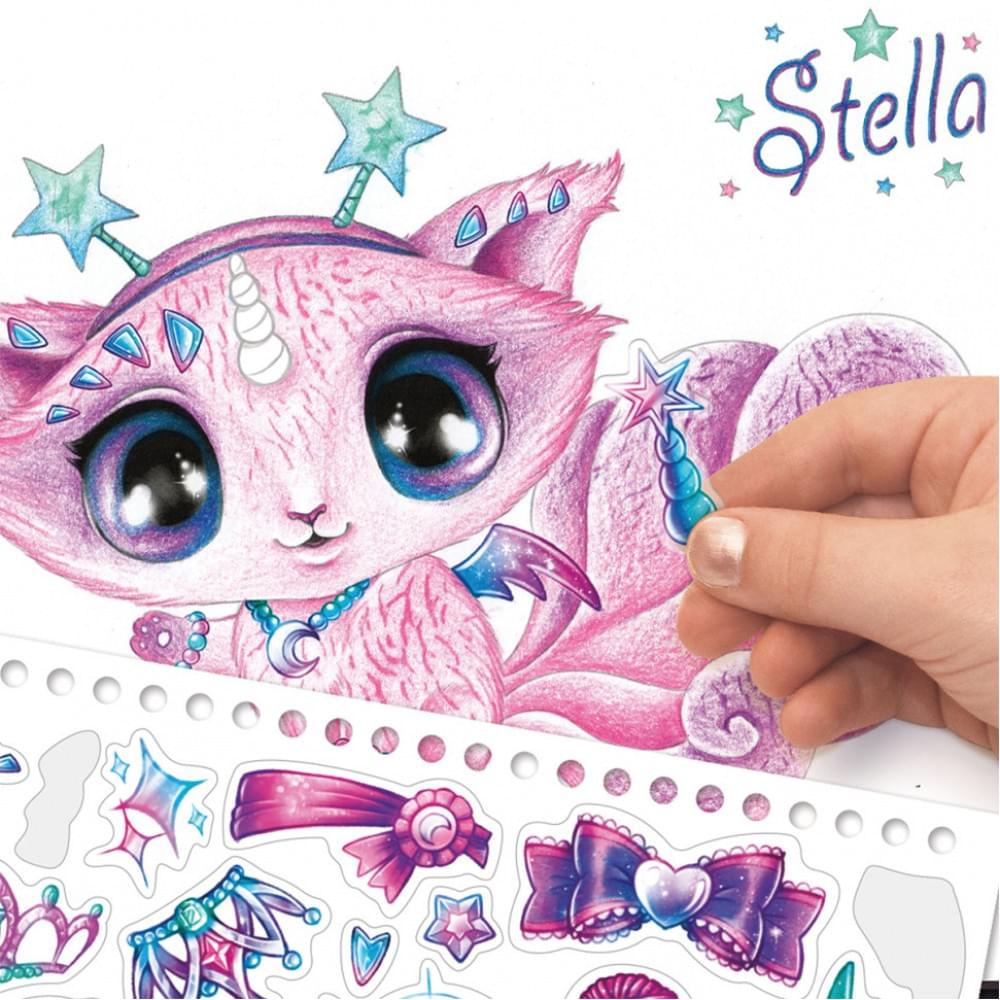 Набір для творчості Скетчбук: Зіркові друзі Nebulous Stars 11141 з олівцями