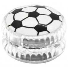 Дитяча іграшка Йо-йо "Футбольний м'яч" М 5641(White) 5,5 см, світло