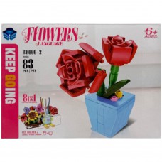 Конструктор дитячий "Roses" BB006-2, 83 деталі