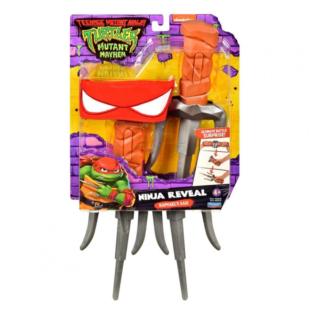 Набір іграшкової зброї Кинджал-сай Рафаеля TMNT 83524 трансформується