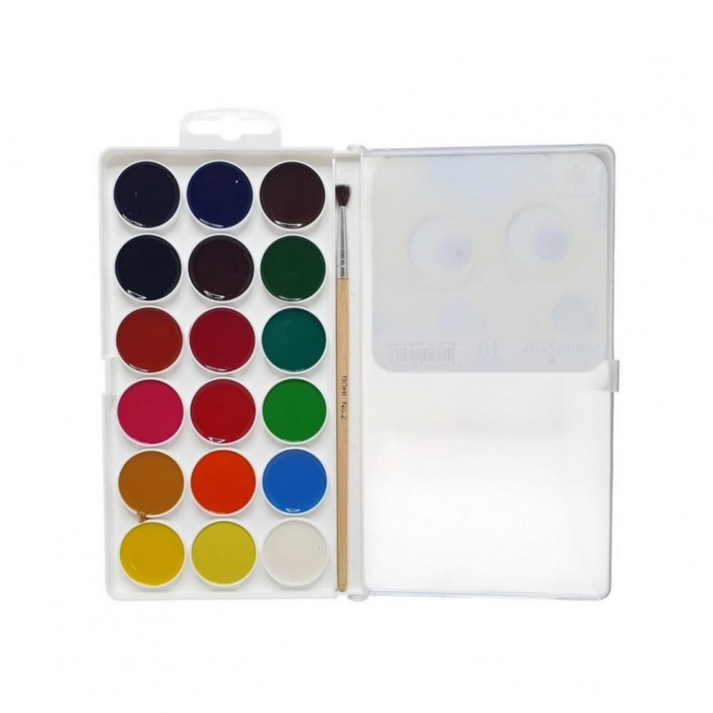 Дитяча медова акварель 400103, 18 кольорів