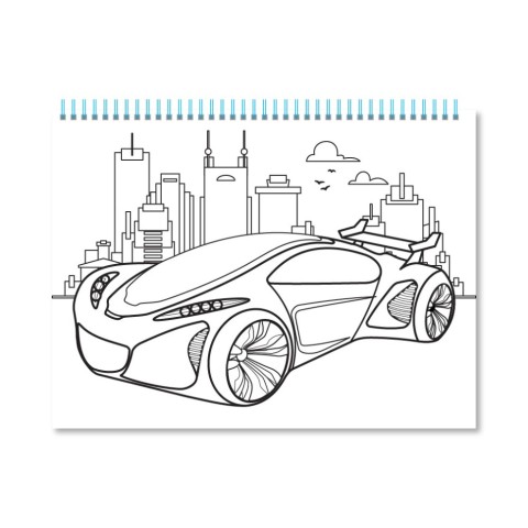 Дитяча розмальовка з олівцями "Coloring fun" НТ-39-02, 24 аркуши