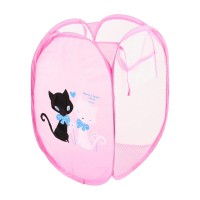 Кошик-сітка для іграшок 10-76(Pink) з малюнком, 48х25 см