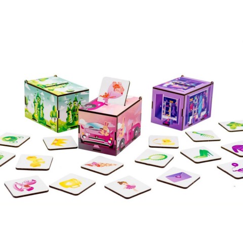 Дерев'яна настільна гра Монтессорі Принцеса Puz-89737