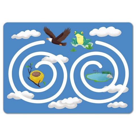 Дитячі розвивальні картки "Пиши-стирай Лівою і правою" 1781002