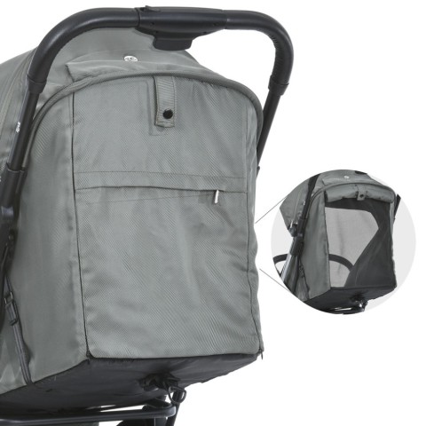 Дитяча коляска прогулянкова LINK ME 1129 Moss Striped