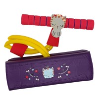 Дитячий джампінг 67942(Violet) підсвічування, пискавка