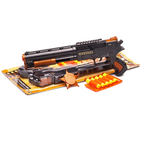 Іграшковий дробовик "Marshal" Golden Gun 915GG з м'якими кулями
