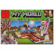 Конструктор дитячий "Minecraft" 66024-5, 41 деталь