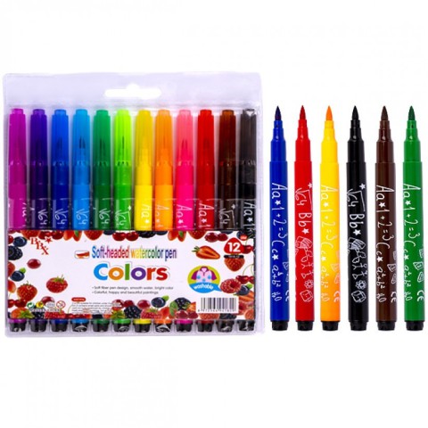 Набір фломастерів 12 кольорів "Colors" 1818-12