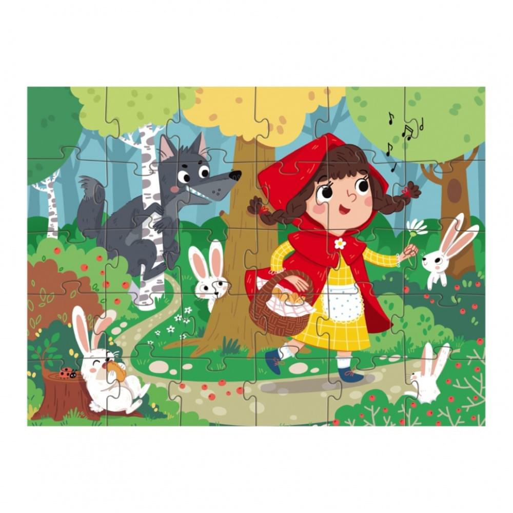 Дитячий пазл "Червона Шапочка" DoDo Toys 300694, 30 елементів