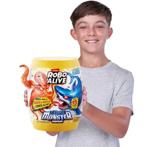 Інтерактивний ігровий набір "Глибоководний сюрприз: Восьминіг" ROBO ALIVE S1 Pets & Robo Alive 71155B