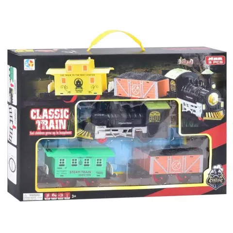 Дитячий ігровий набір "Залізниця" TL47 локомотив, два вагони