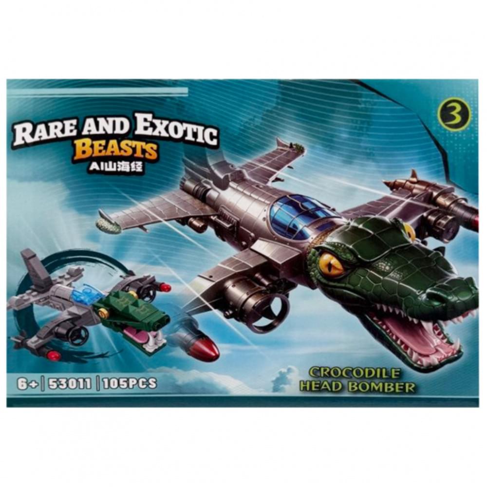 Дитячий конструктор "Rare and exotic beasrs" 53011-3, 105 деталей