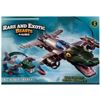 Дитячий конструктор "Rare and exotic beasrs" 53011-3, 105 деталей
