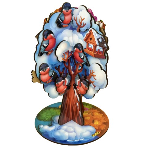 Дитяча настільна гра "Пори року абрикоса" (ПСД295) PSD295 дерев'яна