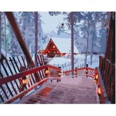 Картина за номерами "Зимовий затишок" Brushme BS52773, 40х50 см