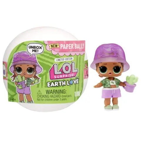 Ігровий набір з лялькою День Землі L.O.L. Surprise! 579557 екологічна паперова кулька