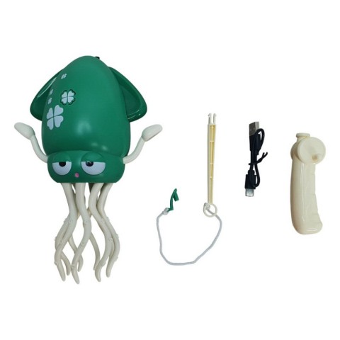 Інтерактивна іграшка "Танцюючий кальмар" 158-21C(Green) зелений