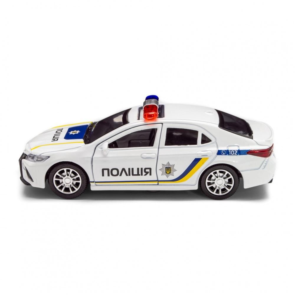 Автомодель дитяча Toyota Camry Поліція TechnoDrive KM250416 масштаб 1:43