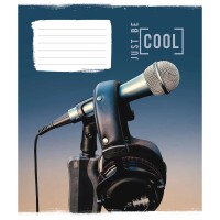 Зошит учнівський "Just be cool" 024-3383K-5 в клітинку, 24 аркуша